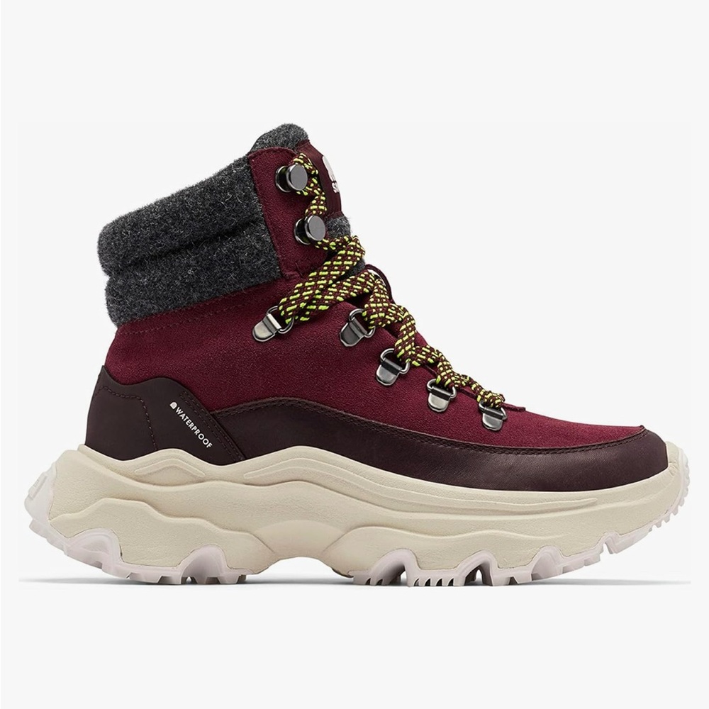 SOREL Woman’s Kinetic  Breakthru Conquest Waterproof Snow Boot Size 7.5 - Picture 11 of 11